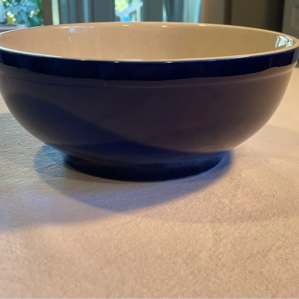 B.I.A. Cordon Bleu - Blue and White Ceramic Bowl